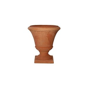 vaso de jardim em terracota