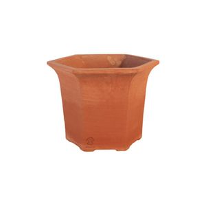 vaso de jardim em terracota