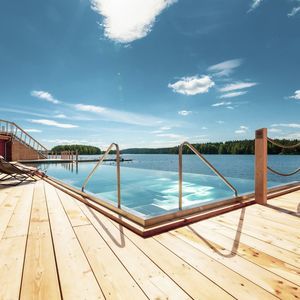 piscina flutuante