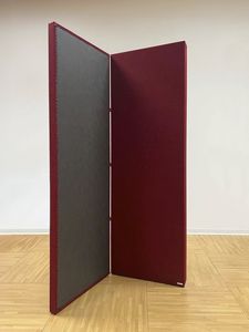 painel de absorção acústica para divisória de ambientes 1