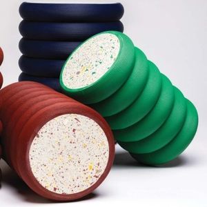 vaso de jardim em material plástico