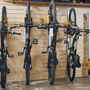 bicicletário de parede