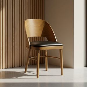cadeira de sala de jantar contemporânea 1