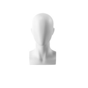 cabeça de manequim feminino adulto