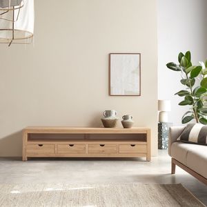 rack de TV de design escandinavo