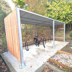 abrigo para bicicletas modular