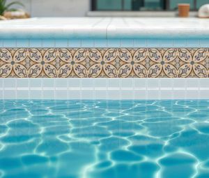 placas de revestimento para linha de água da piscina 1