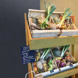 expositor para o setor alimentar