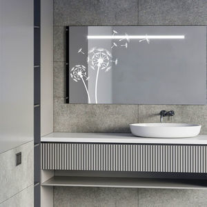 painel de vidro com jateamento