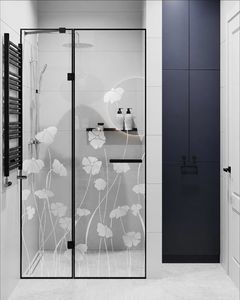painel de vidro com jateamento