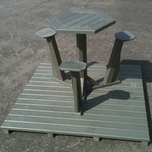 mesa alta contemporânea