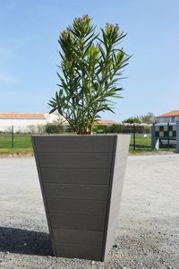floreira de plástico