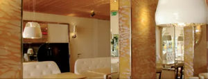 painel de vidro laminado