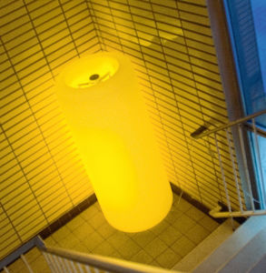 coluna de luz contemporânea