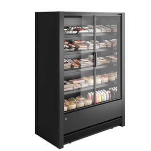 vitrina refrigerada de estante