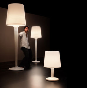 luminária de piso