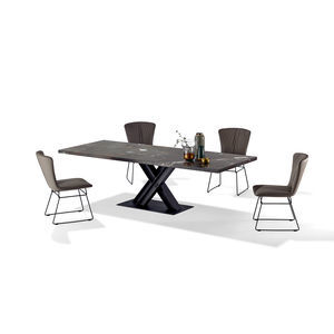 mesa de jantar de design industrial