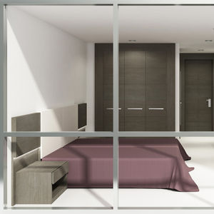 quarto de hotel contemporâneo