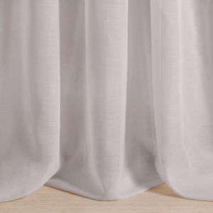 cortina de voile de cor lisa 1