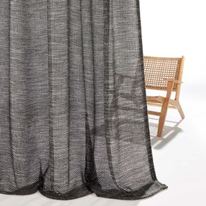 cortina de voile estampada 1