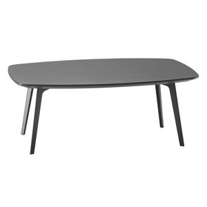 mesa de centro contemporânea / em MDF / em compensado / em aço