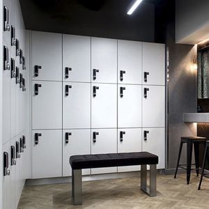 armário de vestiário em laminado melamínico