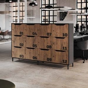 guarda-volumes de armazenagem em laminado melamínico 1