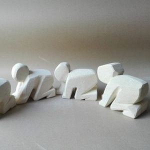 escultura em pedra