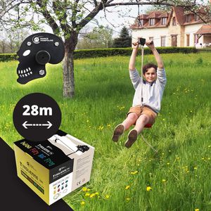 tirolesa para parque infantil 1