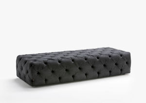 puff de design original / em tecido / retangular