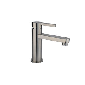 misturador monocomando para lavatório / em inox / 1 orifício