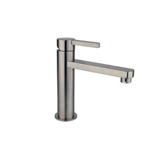 misturador monocomando para lavatório / em inox / 1 orifício