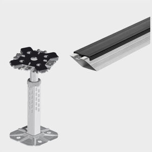 pedestal para piso elevado metálico 1