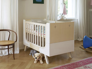 cama de bebê contemporânea