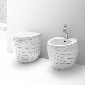 vaso sanitário de piso / em cerâmica