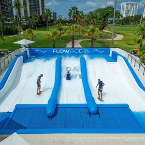 flowrider para parque aquático