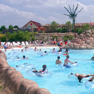 rio preguiçoso para parque aquático