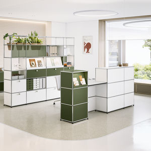 balcão de recepção modular