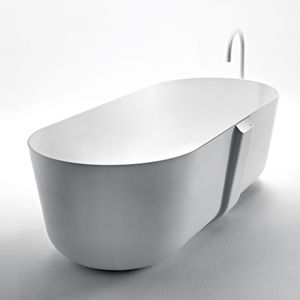 banheira freestanding / oval / em cerâmica