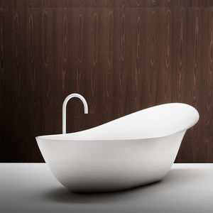 banheira freestanding / oval / em CristalPlant®
