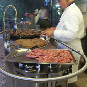 cozinha profissional em aço inoxidável 1