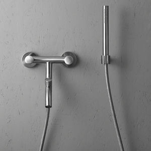conjunto misturador para banheira em aço inoxidável