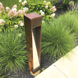 poste balizador de iluminação de jardim 1