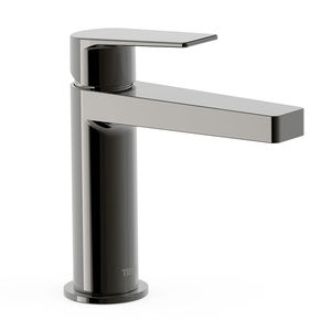 misturador monocomando para lavatório / de bancada / metálico / 1 furo