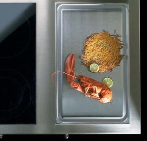 chapa de cocção elétrica