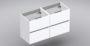 gabinete de banheiro duplo