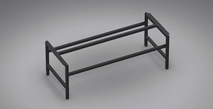 suporte para lavatório metálico