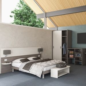 quarto de hotel contemporâneo