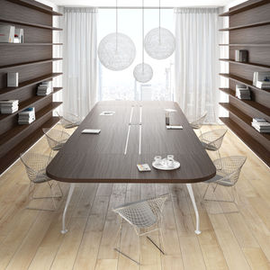mesa de reunião contemporânea