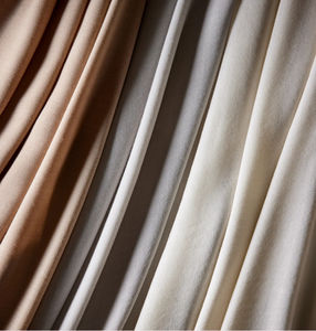 cortina de voile de cor lisa 1
